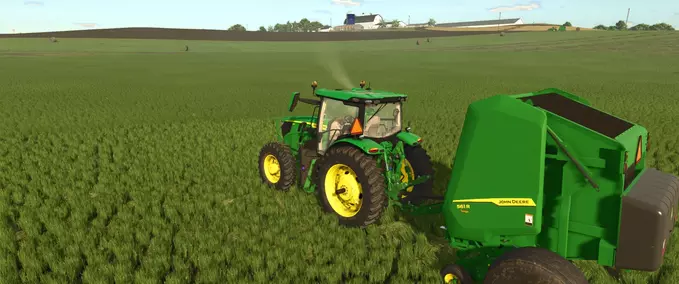 John Deere 6R (145-185) Mid-Sized Utility Tractor Mod Image