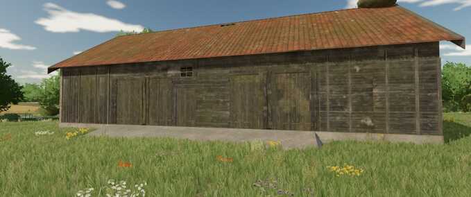 Old Polish Wooden Barn Mod Image
