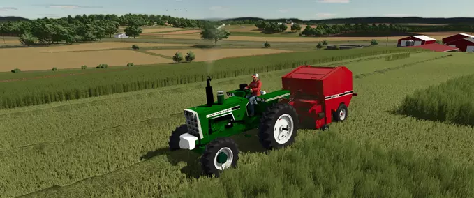 Gehl 1310 Round Baler Mod Image