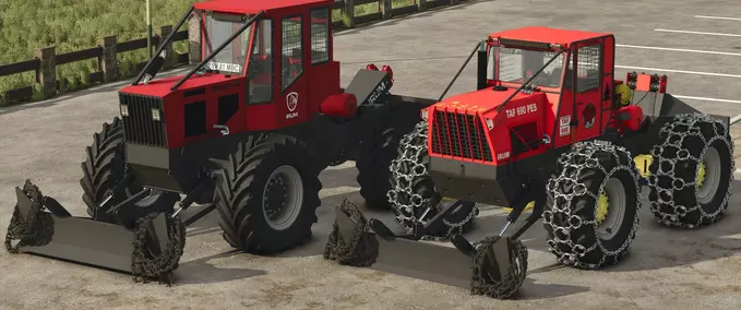 Forestry Irum TAF 2012 PC-6C & 690 PES Skidders Farming Simulator mod