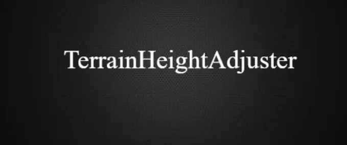 Terrain Height Adjuster Mod Image