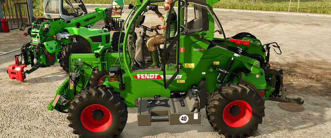 Fendt/Sennebogen Telehandler Mod Image