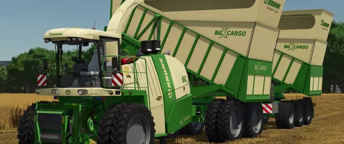 Krone Big X 1100 Cargo & Cargo Trailer Mod Image