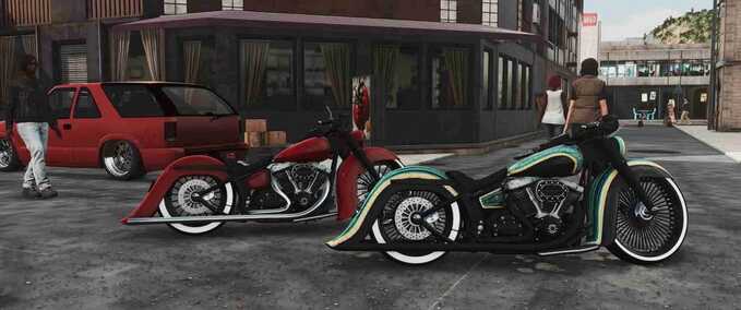 Harley Softail Custom Mod Image