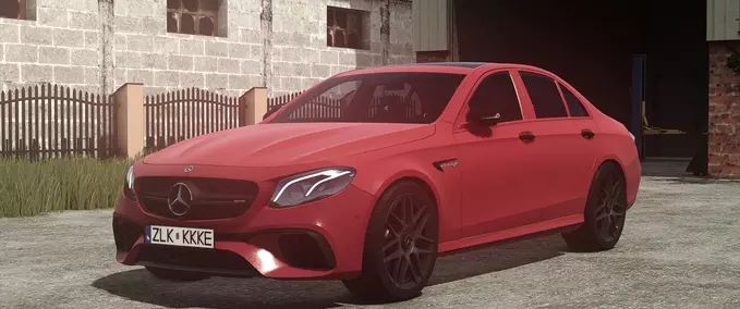 Mercedes Benz E63S AMG 2018 Mod Image