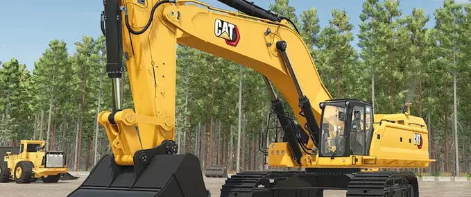 CAT 395 NG Excavator Mod Image