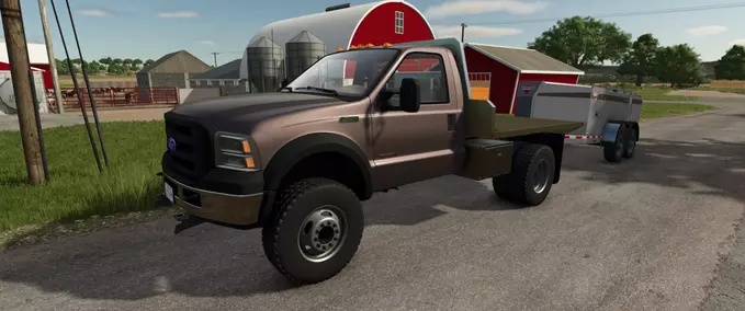 2007 F450 Regular Cab Flatbed Mod Image