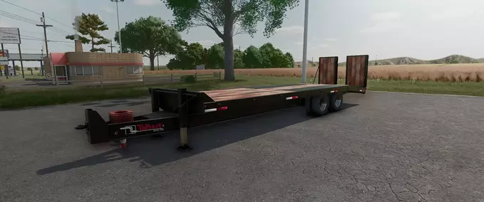 Low Loaders 25ft Talbert Lowboy Trailer Farming Simulator mod
