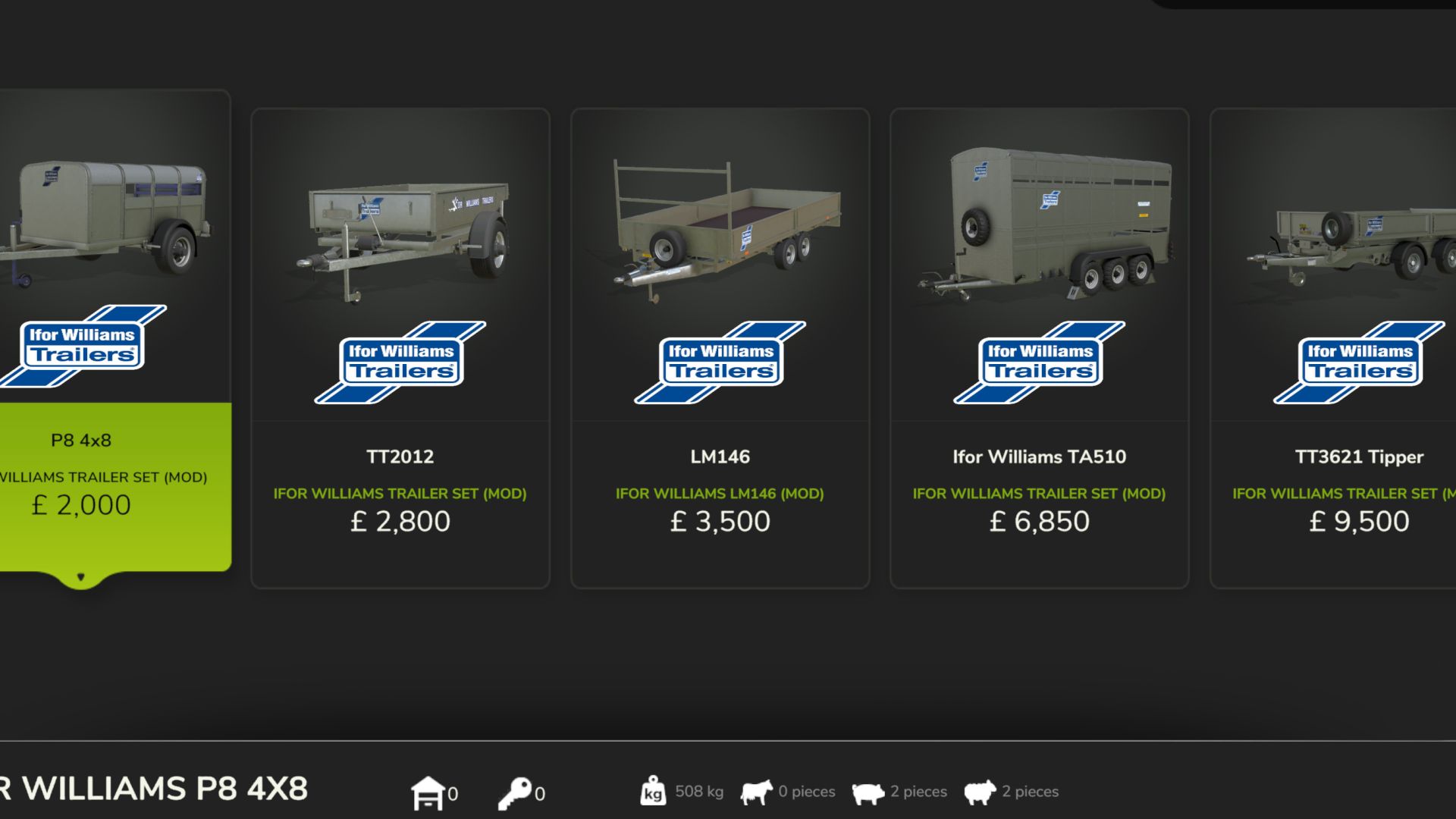 Ifor Williams Anhänger-Pack - Thumbnail 1