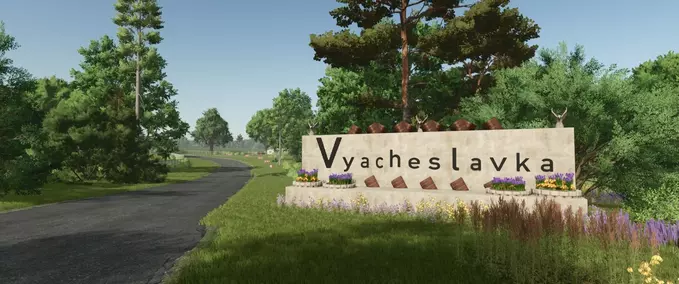 Addons AutoDrive Routes for Vyacheslavka Farming Simulator mod