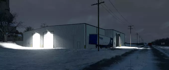 Sheds Modern Metal Shop Pack Farming Simulator mod