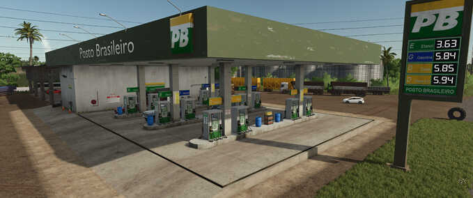 Gas Station BR Mod Image