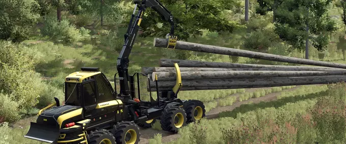Forestry Ponsse Forwarder Pack Farming Simulator mod