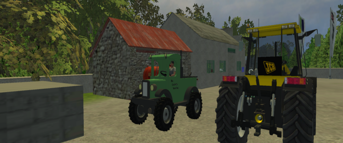 Deutz Fahr Wood Tractor Kids Mod Image