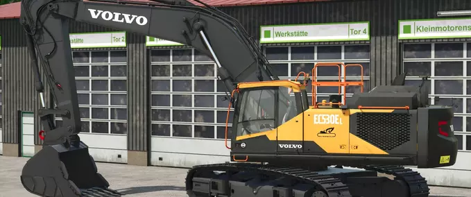 Volvo EC530EL & EC950EL Excavators Mod Image