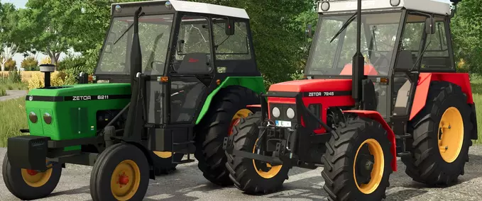 Zetor Zetor 6211/7711 & 6245/7745 Farming Simulator mod