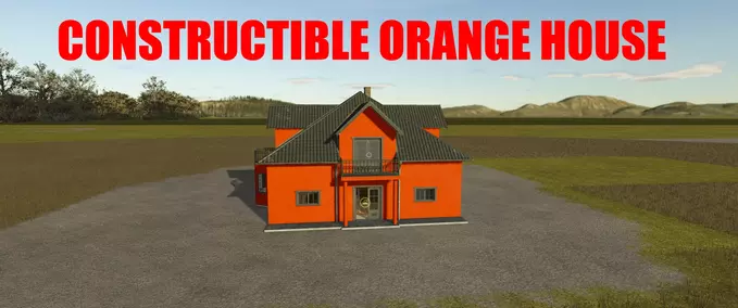Orange House (Placeable) Mod Image
