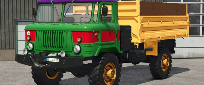 Other Vehicles GAZ 66 Farming Simulator mod