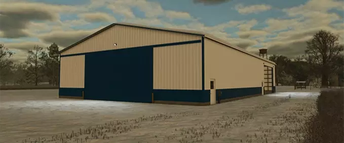 Sheds 62x100 Cold Storage Shed Farming Simulator mod