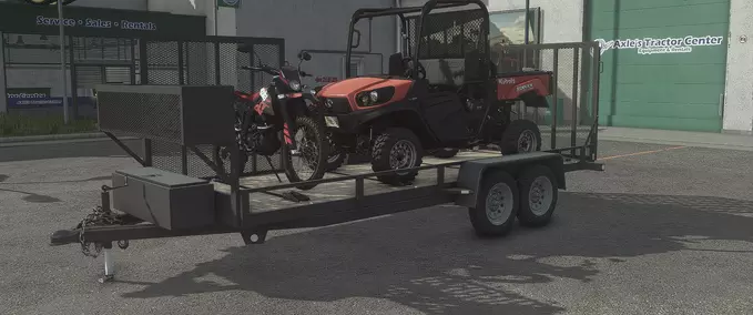 Lawnmower Trailer Mod Image