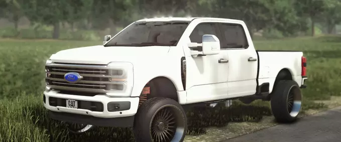 Cars 2023 Ford F250 Limited Farming Simulator mod