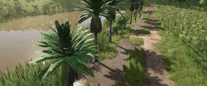 Decoration Coconut Trees Farming Simulator mod
