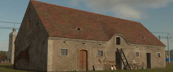 Animal Pens Old German Barn Farming Simulator mod