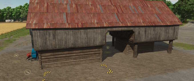 Grass Dryer and Storage Mod Image