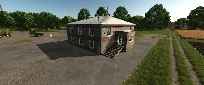 Buildings with Functions Modern Polish Farmhouse Farming Simulator mod