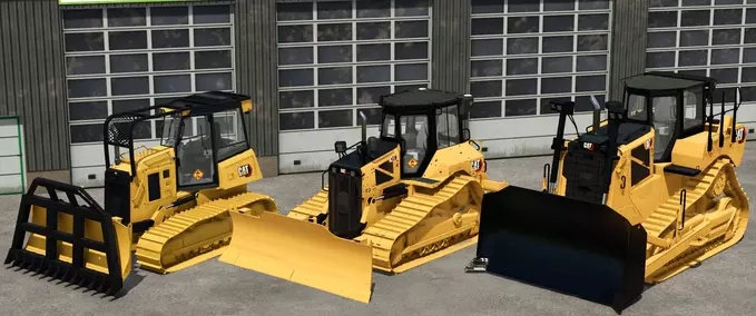 CAT D4, D5 & D7 Next Gen Dozers Mod Image