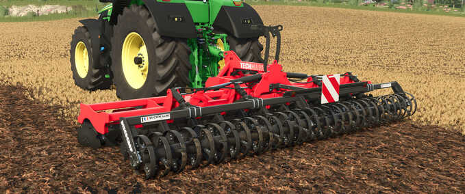 Disc Harrows Techmagri Discocrop 2000 Farming Simulator mod