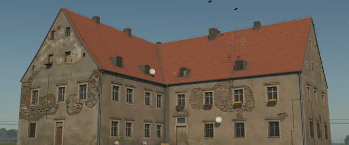 Decoration Manor House in Krajow Farming Simulator mod