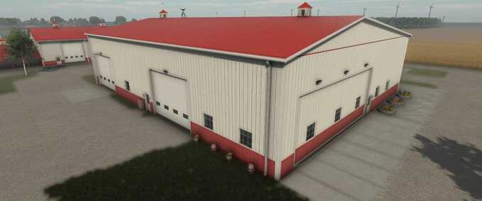 Sheds American Midwest Maintenance Shop Farming Simulator mod