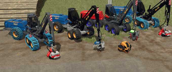 Rottne H21D Steep Slope Pack Mod Image