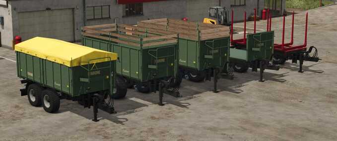 Krone Trailer Pack Mod Image
