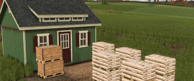 Refined Wood Chips and Sawdust Factory Mod Image