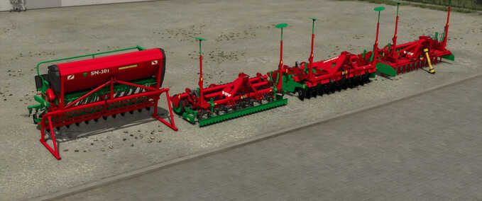 Seeders AGRO-MASZ SN301 Pack Farming Simulator mod