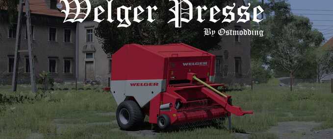 Balers Welger Round Baler Farming Simulator mod