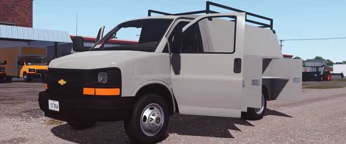 Other Vehicles 2006 GMC Savana / Chevy Express Service Van Farming Simulator mod