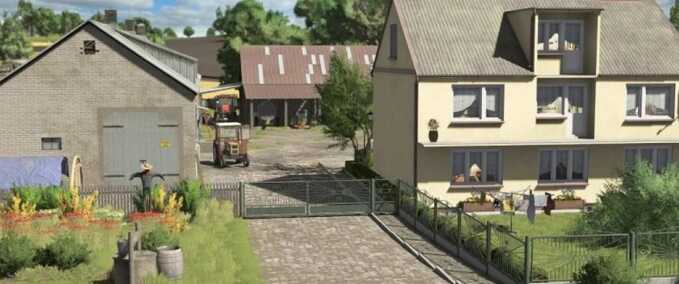 Addons Polish Farm Savegame with Machines Farming Simulator mod