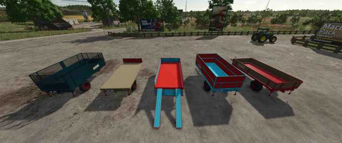 Universal Single-Axle Trailer Mod Image