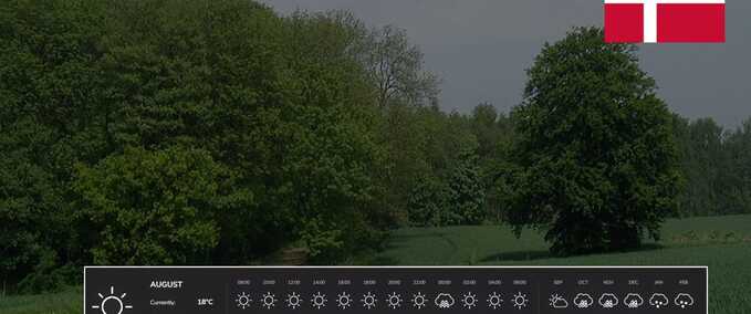 Scripts Realistic Temperatures – Denmark Farming Simulator mod