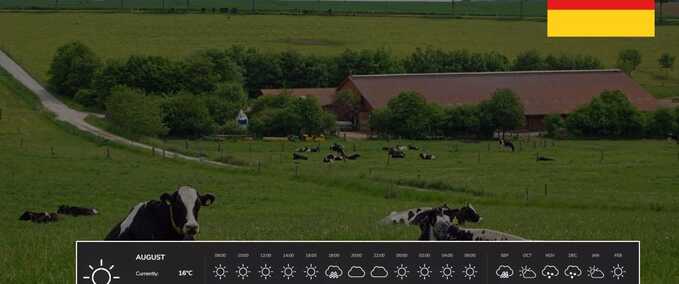 Gameplay Realistic Temperatures – Germany Farming Simulator mod