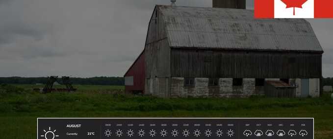 Gameplay Realistic Temperatures – Canada Farming Simulator mod
