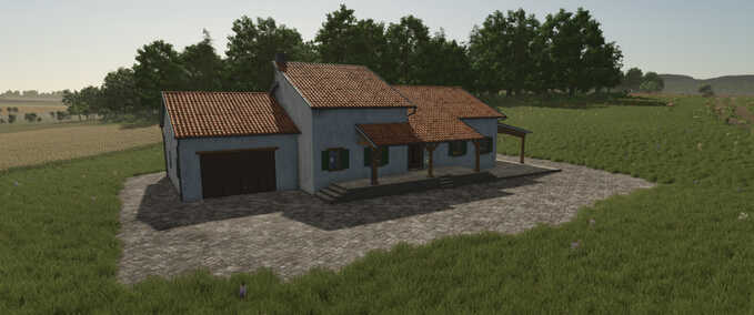 Placeable Objects Mediterranean Farmhouse Farming Simulator mod