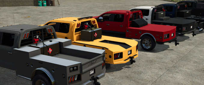 Other Vehicles Custom Pickup Truck Bed Pack Farming Simulator mod