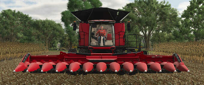 Cutters CNH 12-Row Folding Corn Header Pack Farming Simulator mod