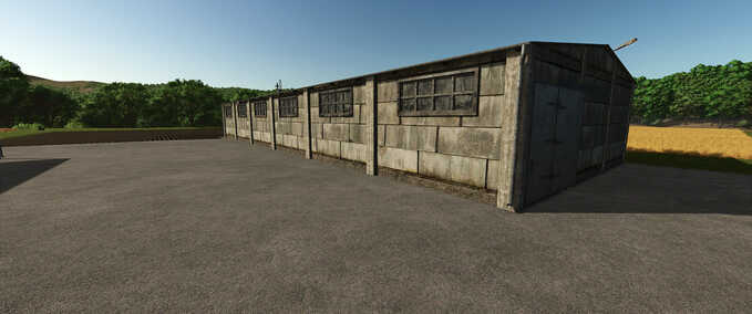 Sheds PGR Warehouse and Shelter Farming Simulator mod