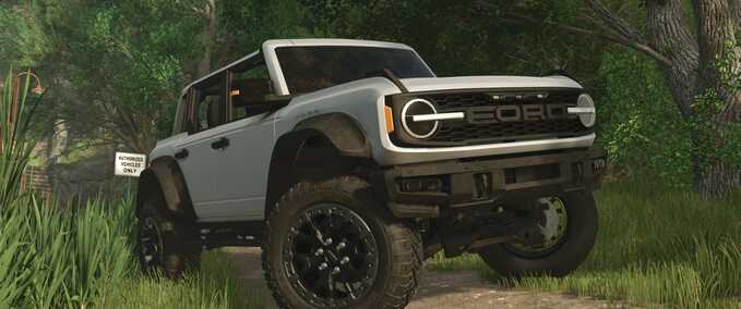 2022 Ford Bronco Raptor Mod Image
