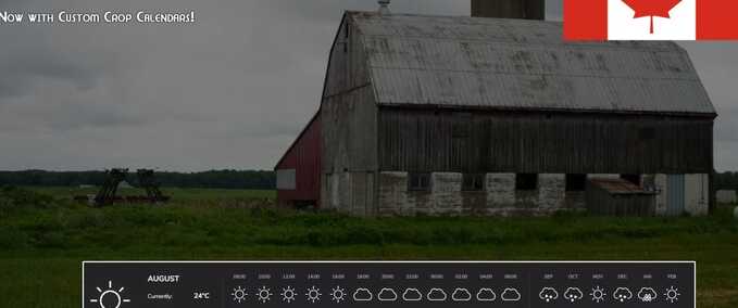 Gameplay Realistic Temperatures – Canada Farming Simulator mod